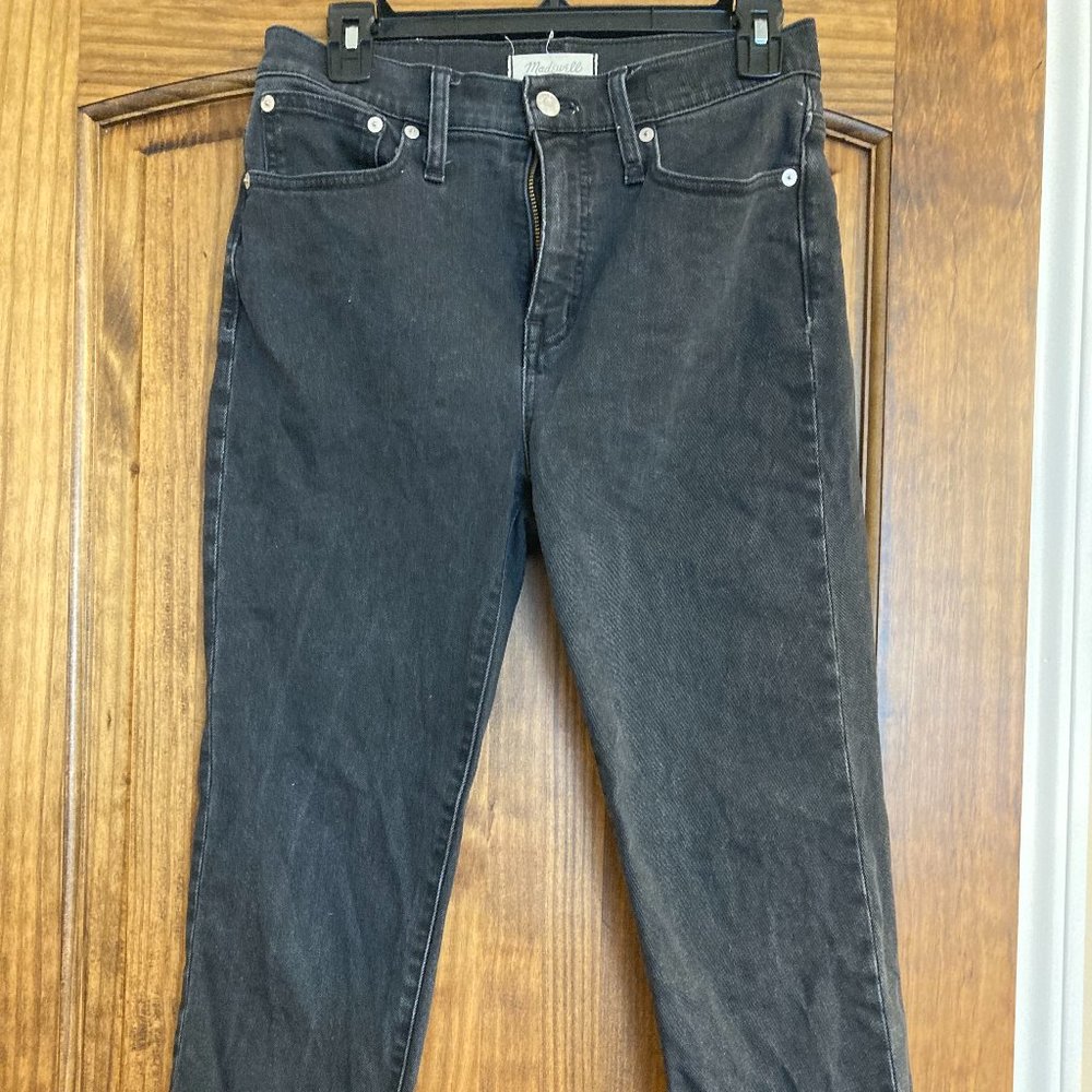 MADEWELL Black Cropped Jeans Size 26P
